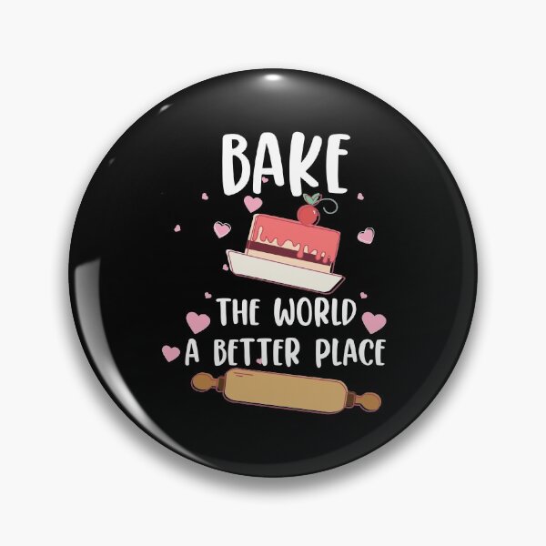 Item preview, Bake the world a better place, Funny Baking Gift designed and sold by oussimakh.
