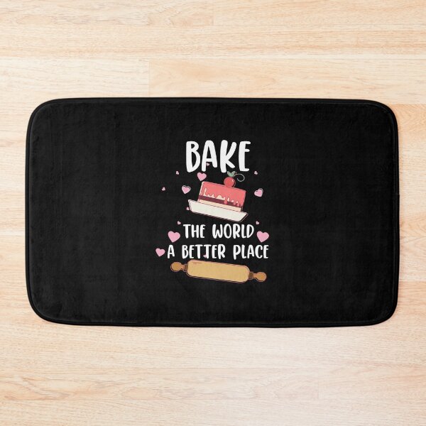 Item preview, Bake the world a better place, Funny Baking Gift designed and sold by oussimakh.