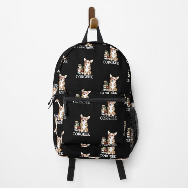 Item preview, Corgi for book lovers, book nerds, readers, or english teachers - corgeek designed and sold by ouchmypancreas.