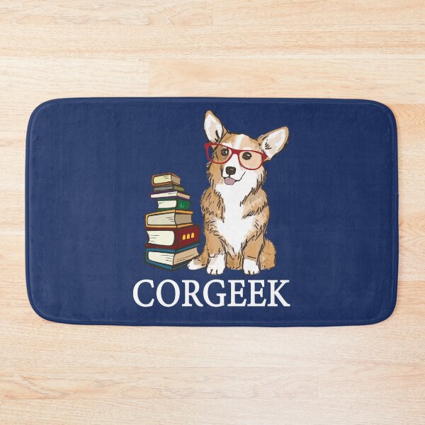 Item preview, Corgi for book lovers, book nerds, readers, or english teachers - corgeek designed and sold by ouchmypancreas.