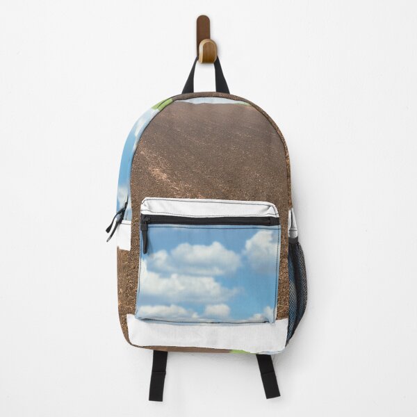 Item preview, young green wheat and plowed field landscape agriculture designed and sold by goceris.