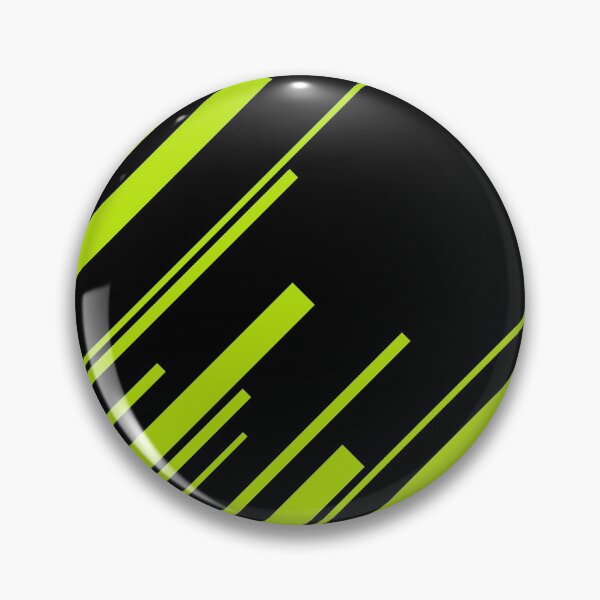 Item preview, Diagonals - Lime Green on Black  designed and sold by LAEC-Shop.