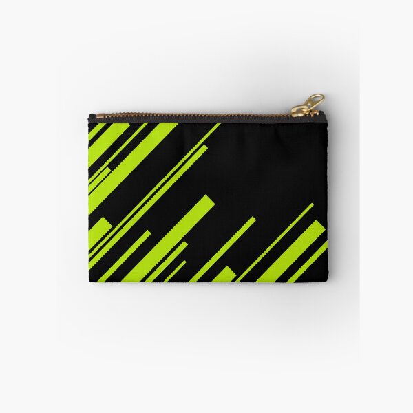 Item preview, Diagonals - Lime Green on Black  designed and sold by LAEC-Shop.