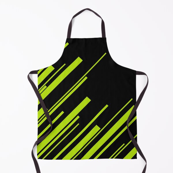 Item preview, Diagonals - Lime Green on Black  designed and sold by LAEC-Shop.