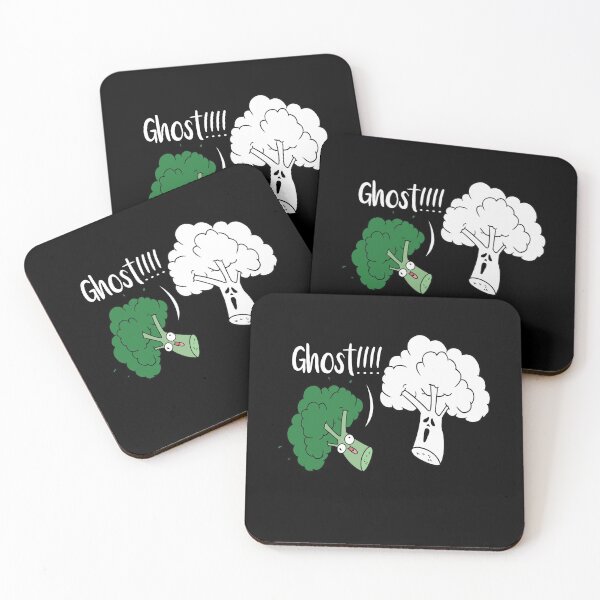 Item preview, Broccoli Ghost Vegan Vegan Vegetables designed and sold by MooonTees.
