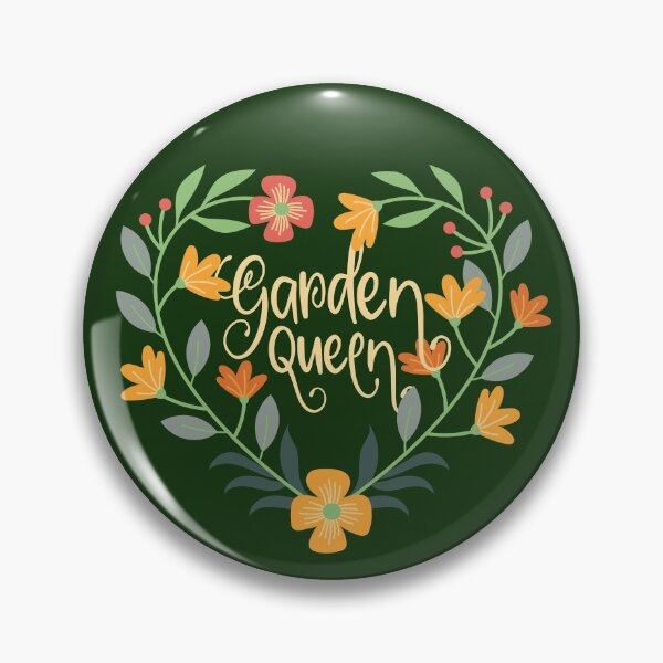 Item preview, Garden Queen, cute female amateur gardener, flower gardening designed and sold by emmjott.