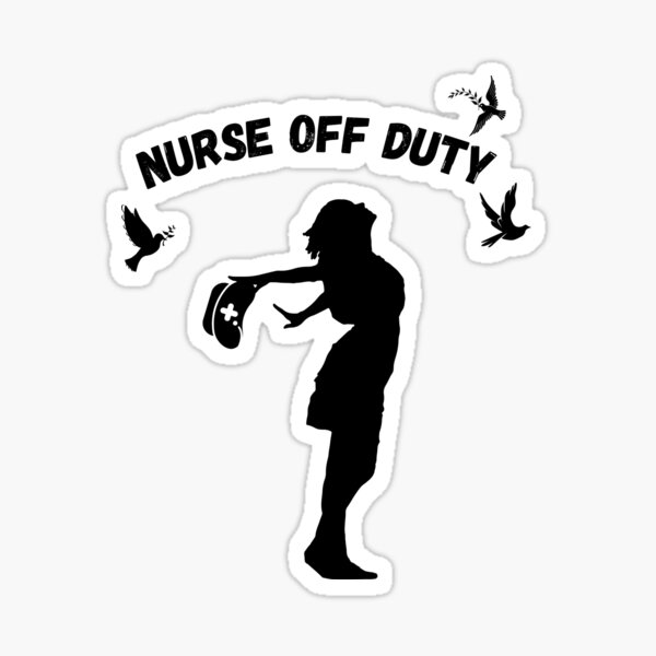 Off Duty Sticker