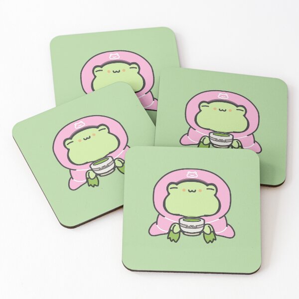 Item preview, Pink Blanket Cozy Frog Matcha designed and sold by patrick10reyes.