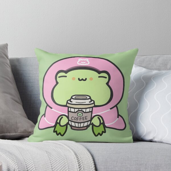 Item preview, Pink Blanket Cozy Frog Coffee designed and sold by patrick10reyes.