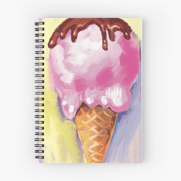 Item preview, ice cream designed and sold by RukkiZukkiArt.