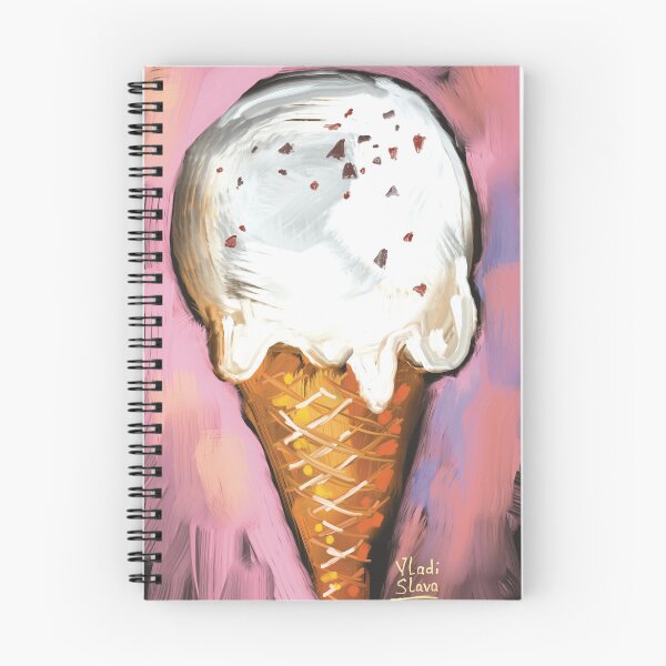 Item preview, ice cream designed and sold by RukkiZukkiArt.