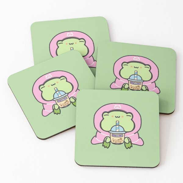 Artikelvorschau, Rosa Decke gemütlicher Frosch-Milchtee entworfen und verkauft von patrick10reyes.