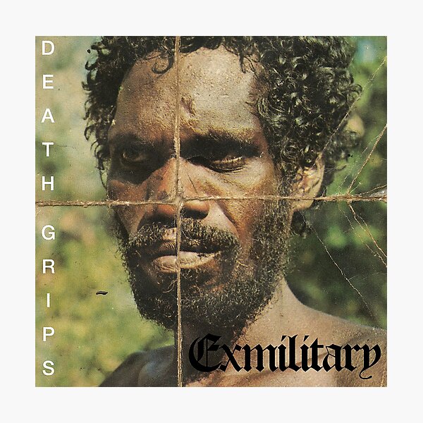 Exmilitary Photographic Prints Redbubble - death grips guillotine roblox id