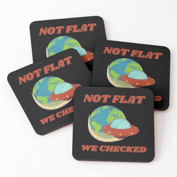 Item preview, Not Flat We Checked designed and sold by vibrantyy.