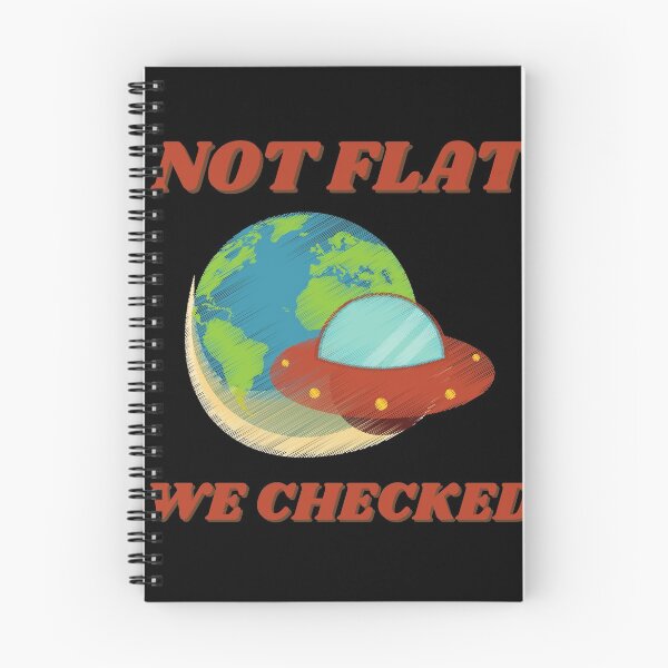 Item preview, Not Flat We Checked designed and sold by vibrantyy.