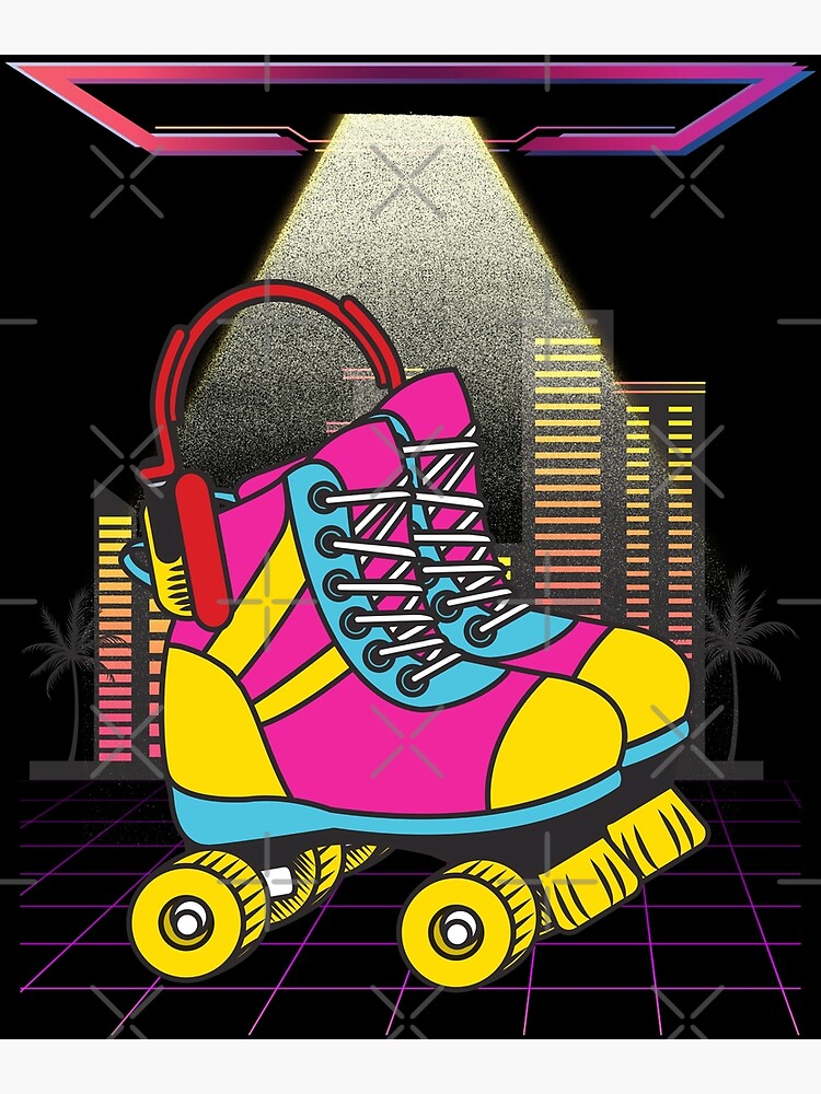 Roller Skate Disco Sticker Set by Smarty Pants Paper