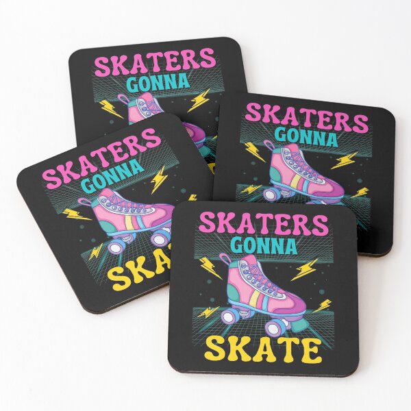 Item preview, Skaters Gonna Skate Retrowave designed and sold by ZavageDesigns.