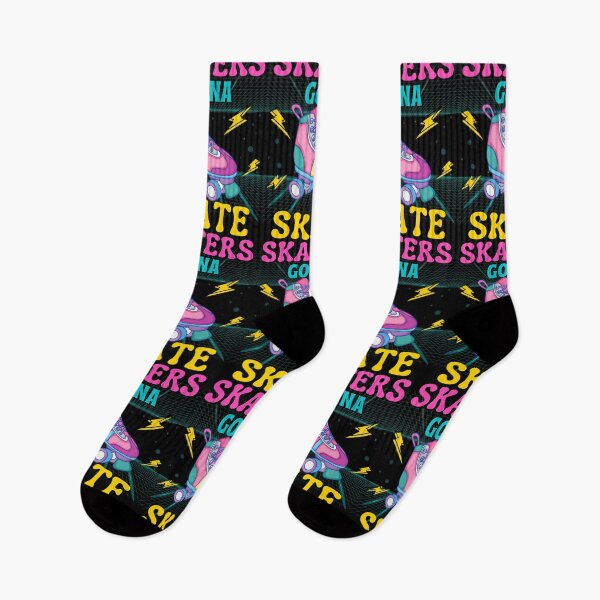 Item preview, Skaters Gonna Skate Retrowave designed and sold by ZavageDesigns.