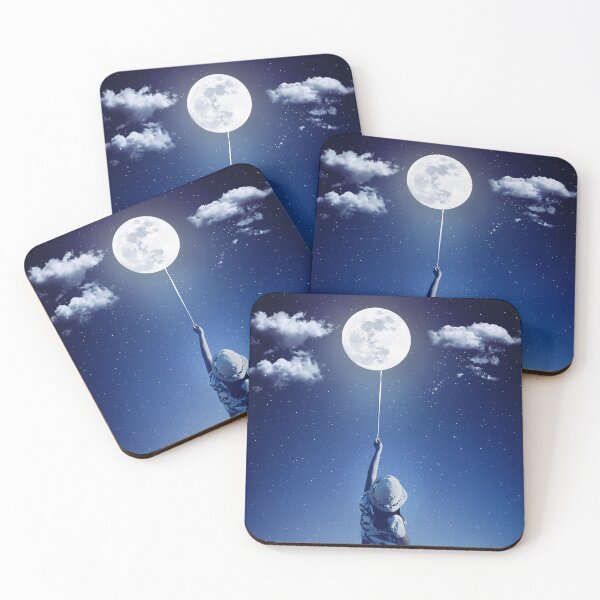 Item preview, Holding moon balloon  designed and sold by Yasmine khalifa.