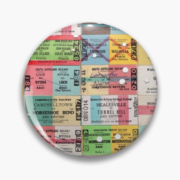 Item preview, Tourist train Tickets (Victoria and Tasmania  designed and sold by VR-Densha-Otaku.