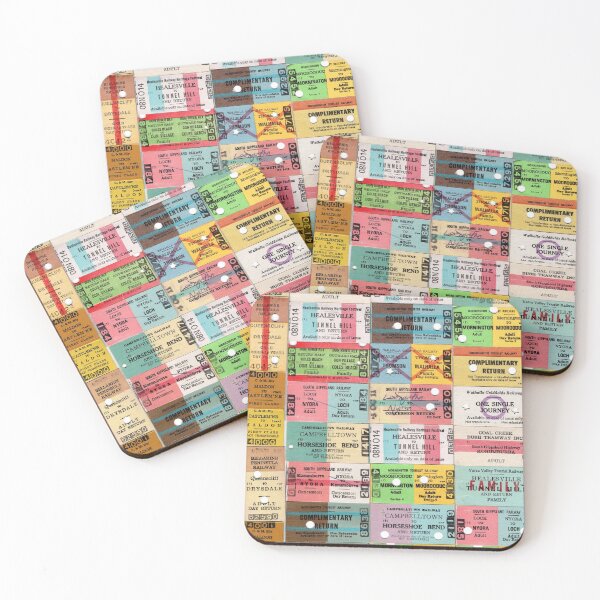 Item preview, Tourist train Tickets (Victoria and Tasmania  designed and sold by VR-Densha-Otaku.