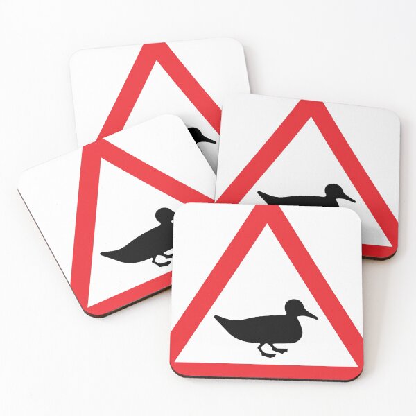 Item preview, UK traffic sign: Wild fowl ahead (TSRGDNO 551.2) designed and sold by Spyromike.