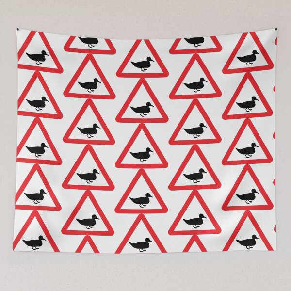 Item preview, UK traffic sign: Wild fowl ahead (TSRGDNO 551.2) designed and sold by Spyromike.