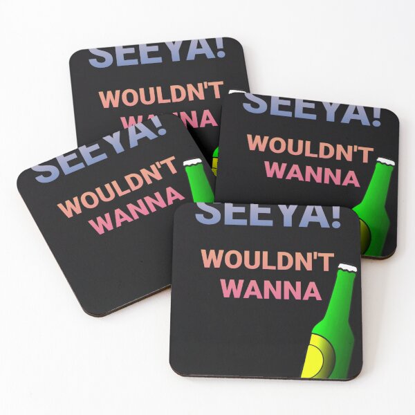 Item preview, Seeya Wouldn't Wanna Be Ya Beer Beverage Camping And Fishing designed and sold by ClosLineDesigns.