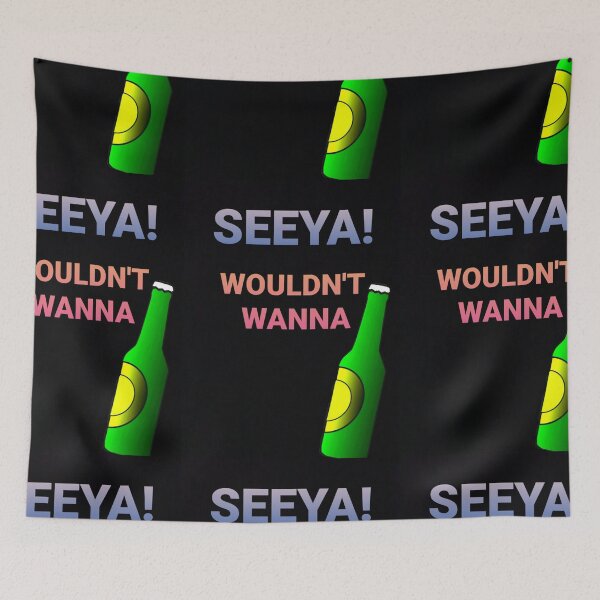 Item preview, Seeya Wouldn't Wanna Be Ya Beer Beverage Camping And Fishing designed and sold by ClosLineDesigns.