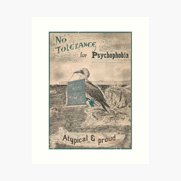 Artikel-Vorschau von Kein Platz für Psychophobie – Neurodiversität, designt und verkauft von Loki Propagandart.