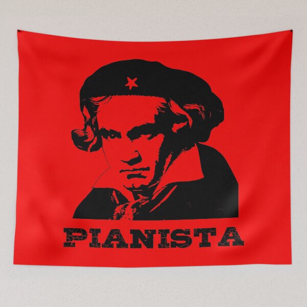 Item preview, Ludwig Van Beethoven Pianista designed and sold by Bardly-Legal.