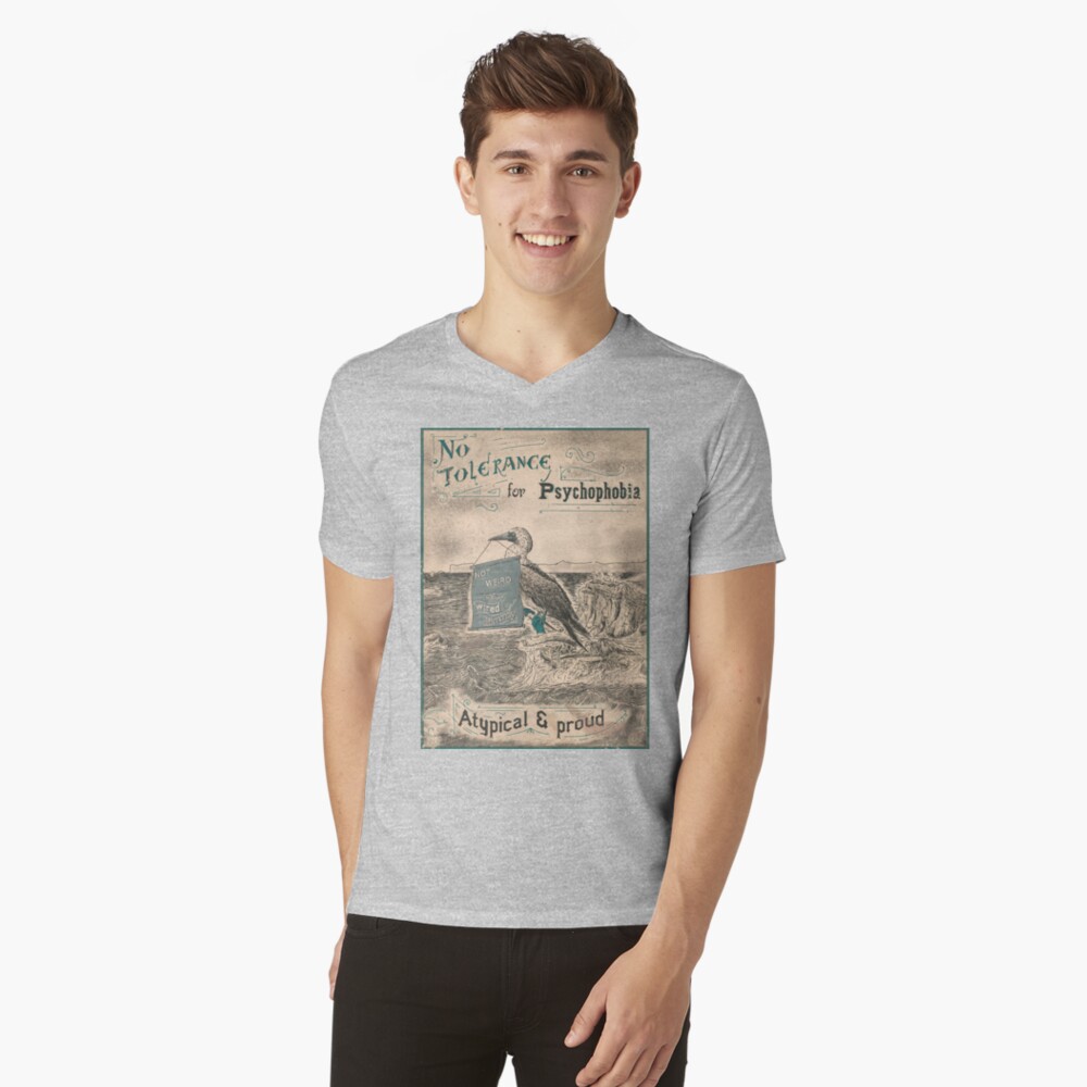 Item preview, V-Neck T-Shirt designed and sold by EchoppeDeLoki.