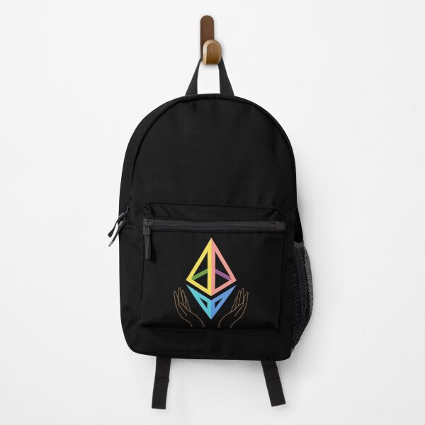 Item preview, Ethereum Logo Open Palms Color Design designed and sold by Unworldly.