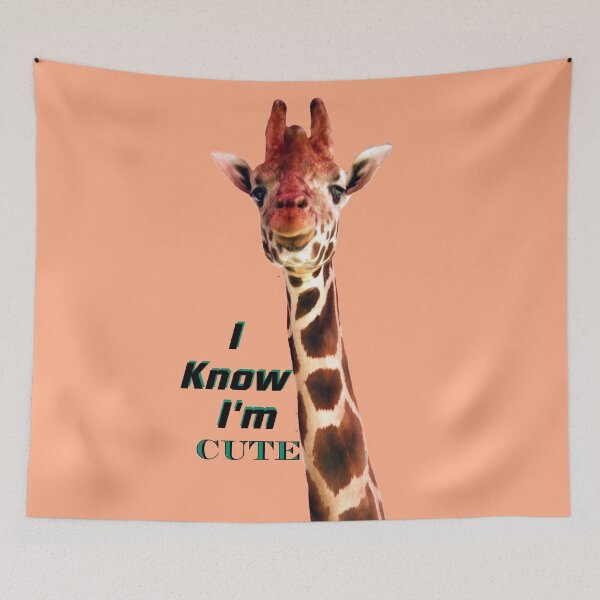 Item preview, I'm Cute Giraffe designed and sold by kristalcurt.