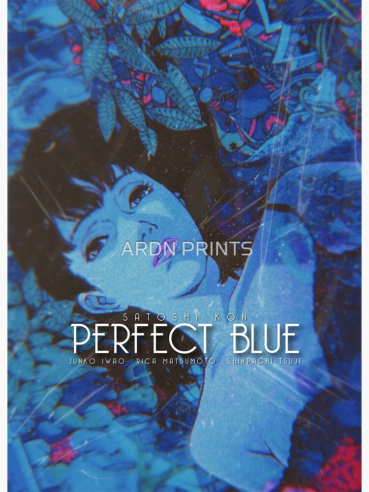 Perfect Blue, Satoshi Kon, 1997 High Quality Anime Retro Movie Poster,  Premium Semi-glossy Paper 