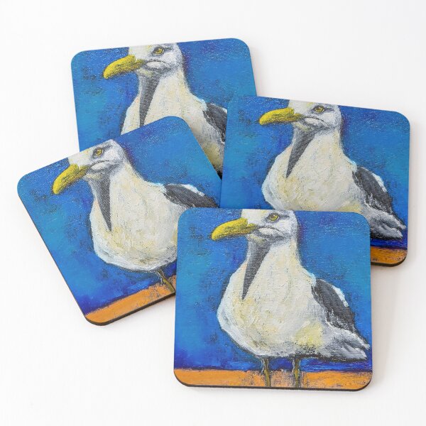 Item preview, simple seagull designed and sold by ookogan.