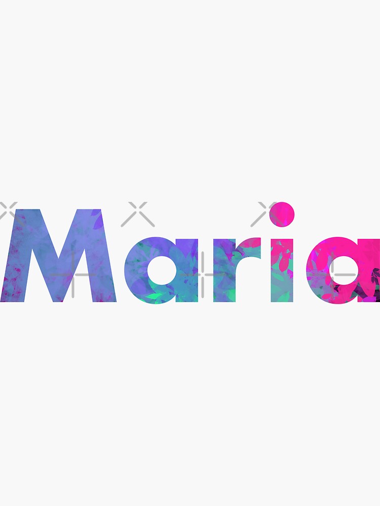Maria Personalized Name Merch & Gifts for Sale | Redbubble