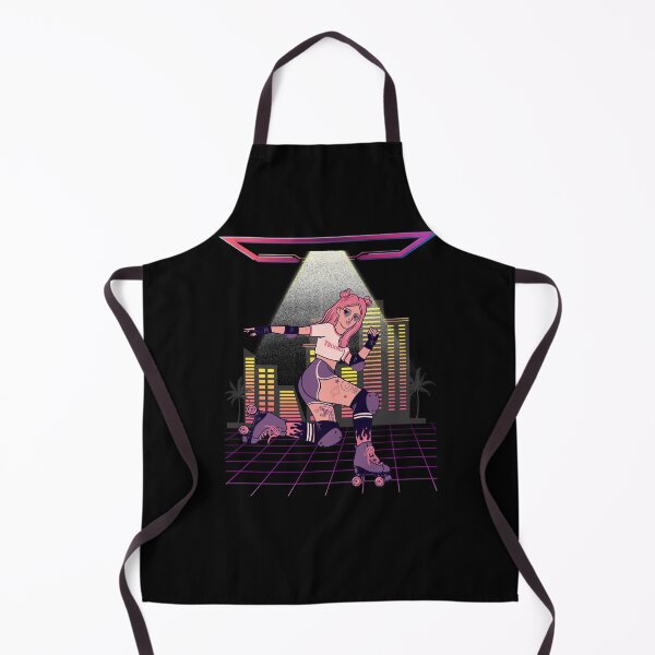 Item preview, Retro 80s Synthwave Roller Skater designed and sold by ZavageDesigns.