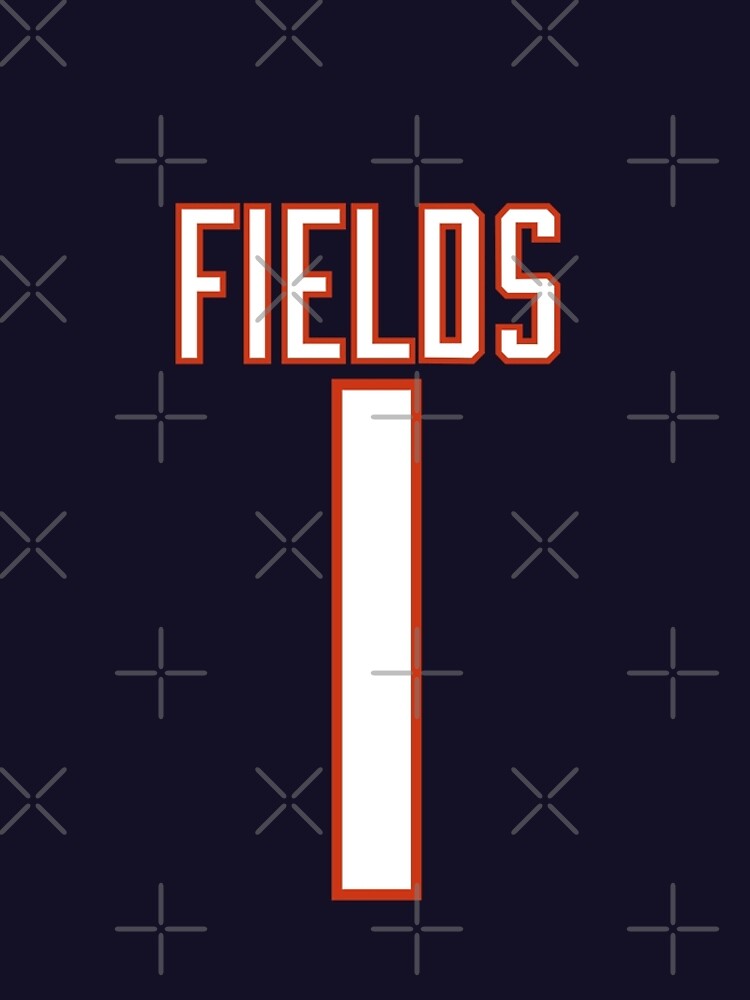 Justin Fields NFL Chicago Bears Graphic T-Shirt Dress for Sale by