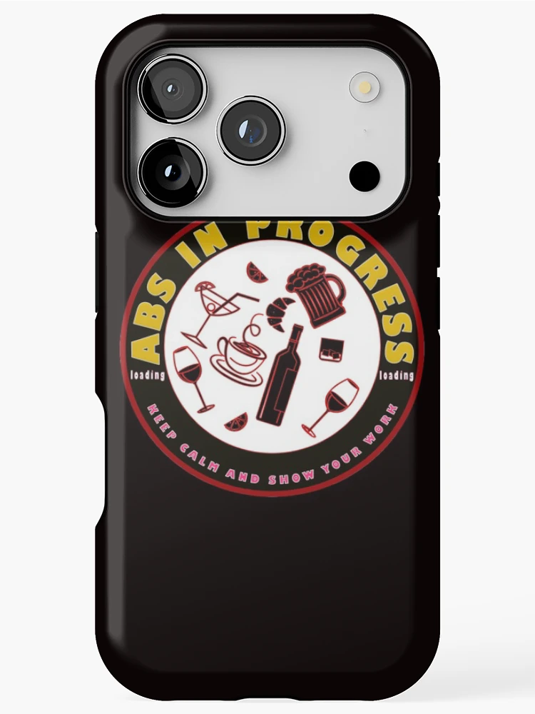 Thumbnail 1 of 4, iPhone Case, Abs In Progress Incomplete designed and sold by roleshop.