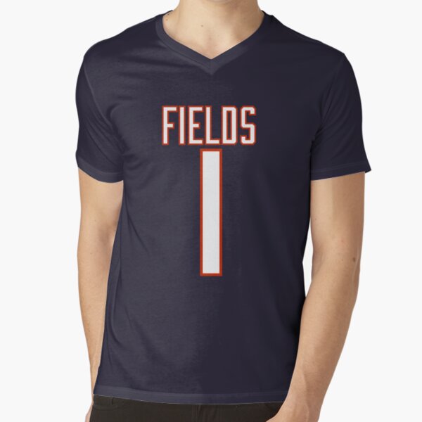 NFL Chicago Bears Fields #1 Men's V-Neck Jersey - S