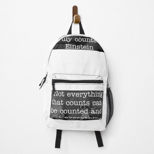Item preview, Einstein quote: Not everything that truly counts is counted. designed and sold by kbsreality.