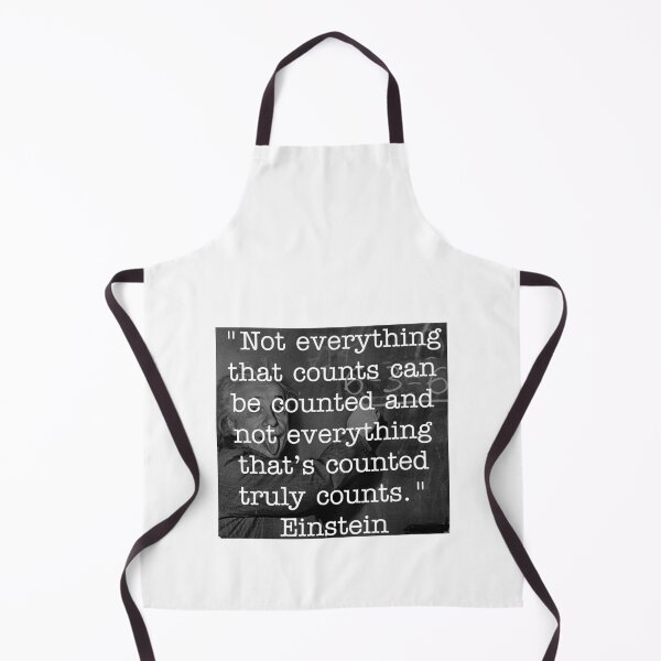 Item preview, Einstein quote: Not everything that truly counts is counted. designed and sold by kbsreality.