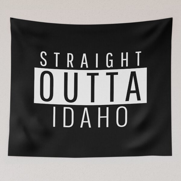 Aperçu de l'œuvre Idaho State ID États-Unis créée et vendue par Teelogic.