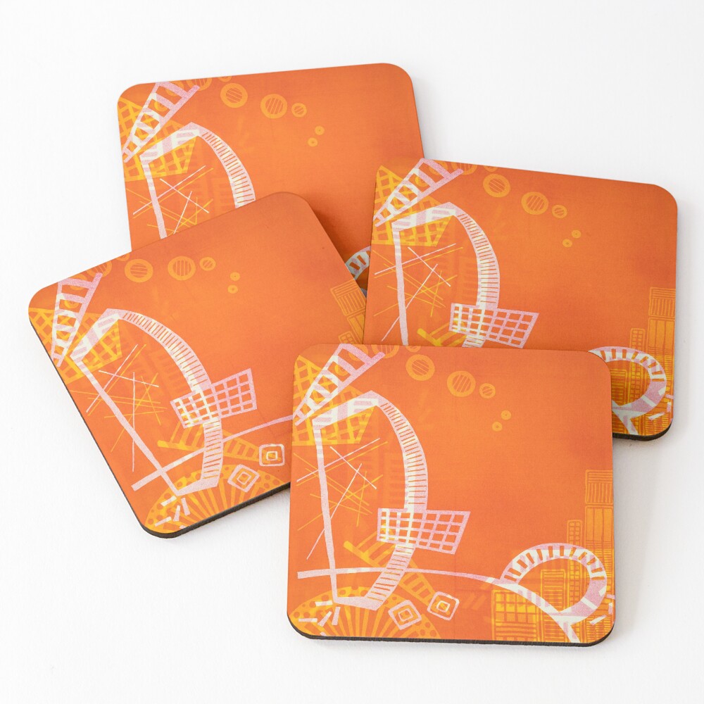 Item preview, Coasters (Set of 4) designed and sold by batikartist.