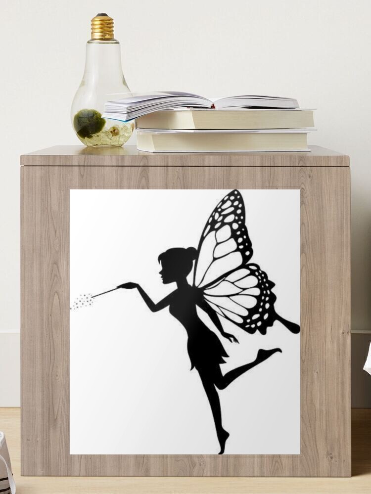 Fairy Silhouettes with Words Fairy Dust Graphic by CatgoDigital