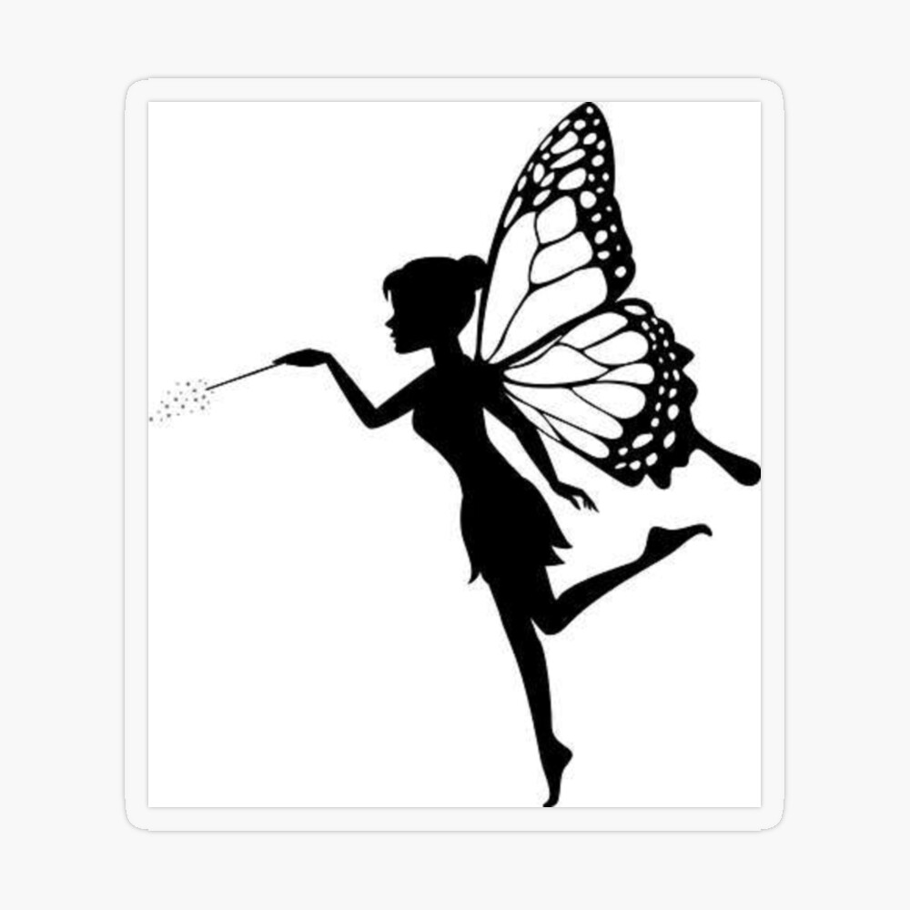 Fairy Silhouettes with Words Fairy Dust Graphic by CatgoDigital · Creative  Fabrica