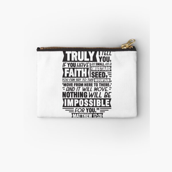 Item preview, Matthew 17:20 designed and sold by plushism.