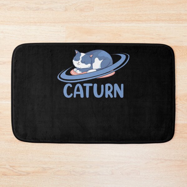 Item preview, CATURN - Sleeping Cat on Planet Saturn Astronomy designed and sold by Nessshirts.
