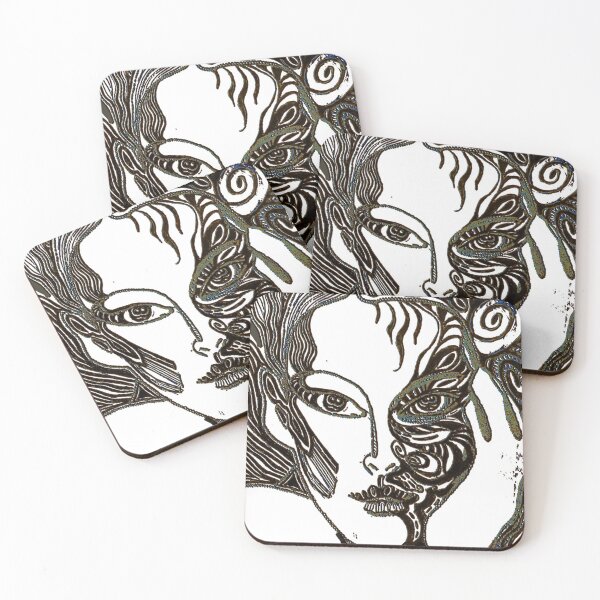 Item preview, Graphics "Black and White Sides" by the artist Kambarova Irina designed and sold by IRINA KAMBAROVA.